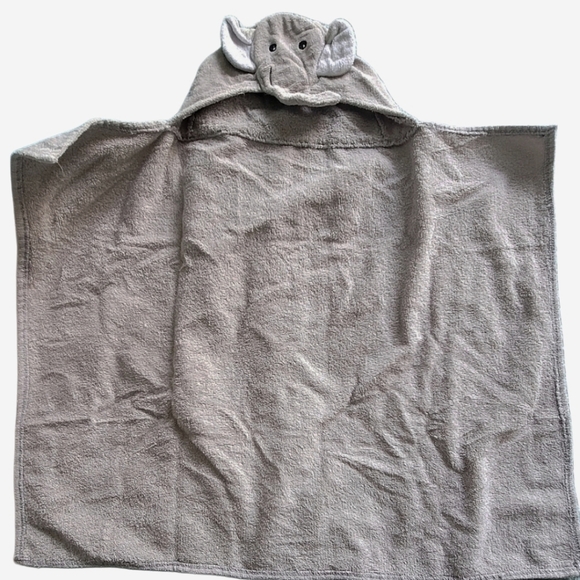 Elephant Hooded Baby Bath Towel - Picture 3 of 3